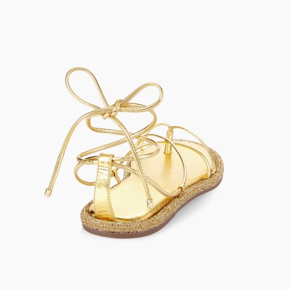 Schutz

Kittie Crytal-Embellished Wraparound Ankle Sandals - Picture 2 of 15